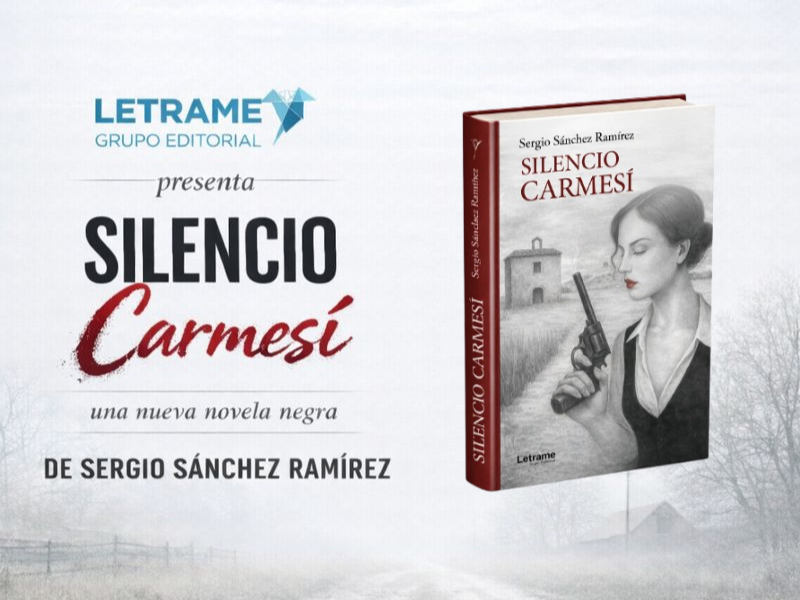 📕 SILENCIO CARMESÍ 
📷 Ilustración de portada: @paulanajarrog (IG) 
📑<a href="/LetrameLibros/">Letrame Editorial</a>