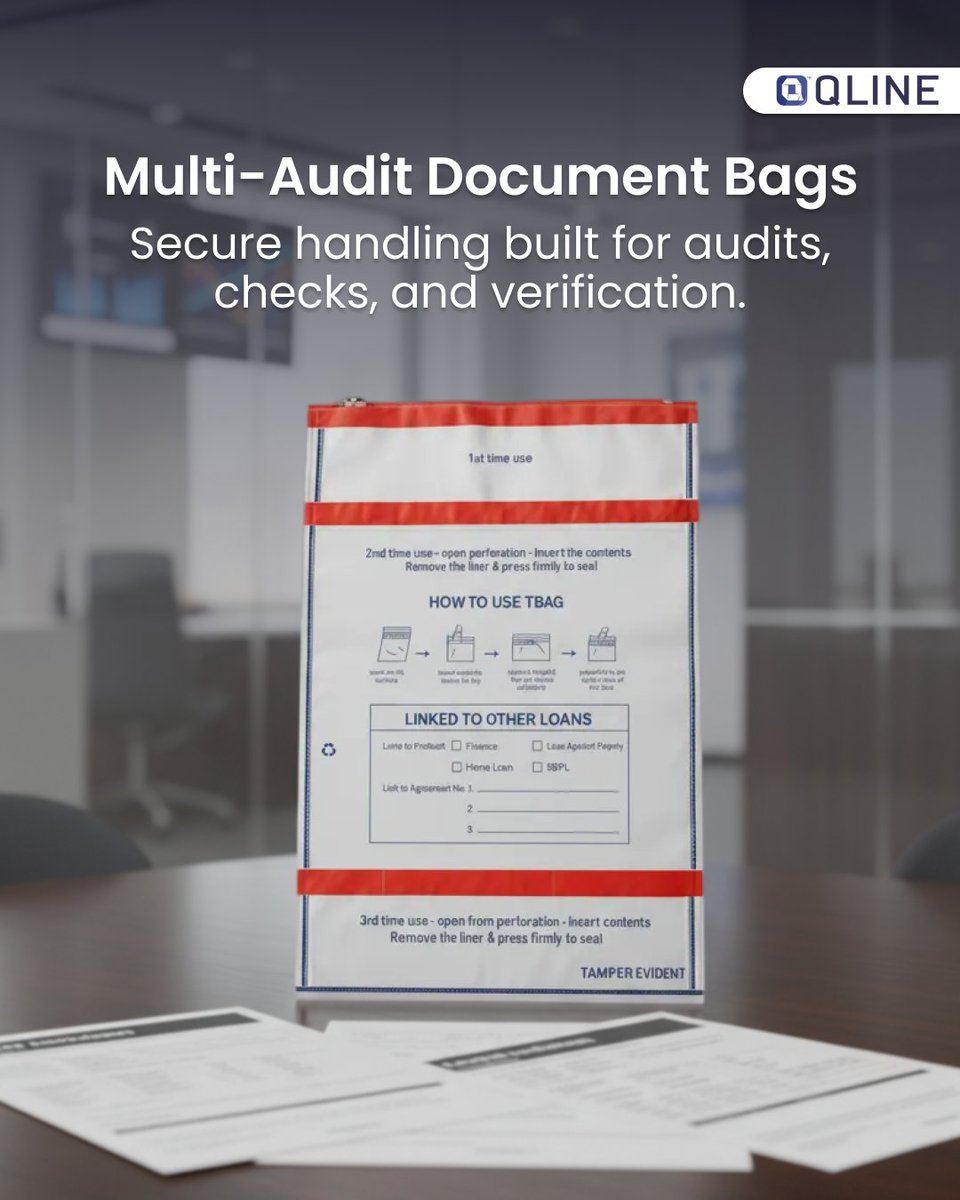 qline_packaging's tweet image. From forensic evidence to confidential exams and high-value e-commerce, the cost of a security breach is too high. Click the link to know more: qlinepackaging.com

#SupplyChainIntegrity #TamperEvident #PackagingSecurity #B2BSecurity #RiskMitigation #Packaging #QlinePackaging