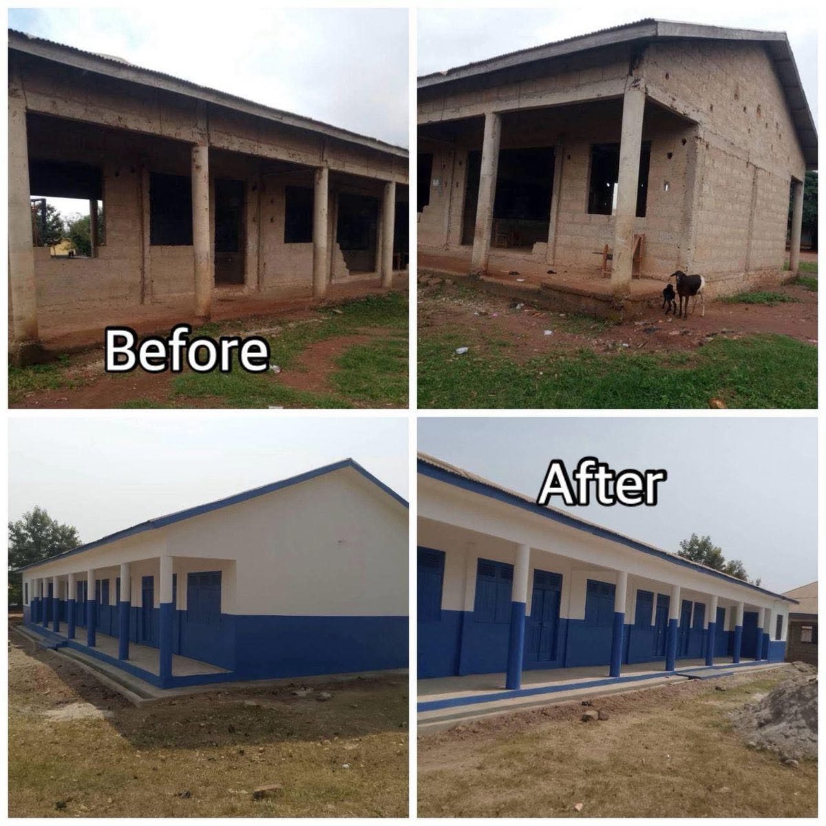 DrAmoakohene's tweet photo. Know what your common fund is being used for! 

Under the leadership of H.E. John Dramani Mahama, 20 % of the District Assemblies Common Fund was dedicated to the completion of stalled government projects, ensuring value for money and timely delivery of critical infrastructure.

In Ofinso North, this directive has delivered results. The allocation was used to complete the 1 No. 3-unit classroom block at Akomadan Presby JHS, which is now completed and ready for commissioning.

I commend the District Chief Executive, Hon. Ceaser Ofosu Acheampong, for his commitment to the President’s directive and for making all of us proud through decisive leadership and effective implementation.

More progress to follow soon as we continue to deliver on our development commitments.