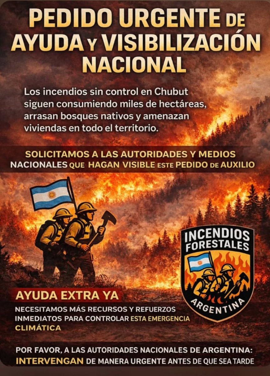 nuestros Brigadistas pidiendo AUXILIO, Dios mío. 
<a href="/CNNEE/">CNN en Español</a> <a href="/bbcmundo/">BBC News Mundo</a>