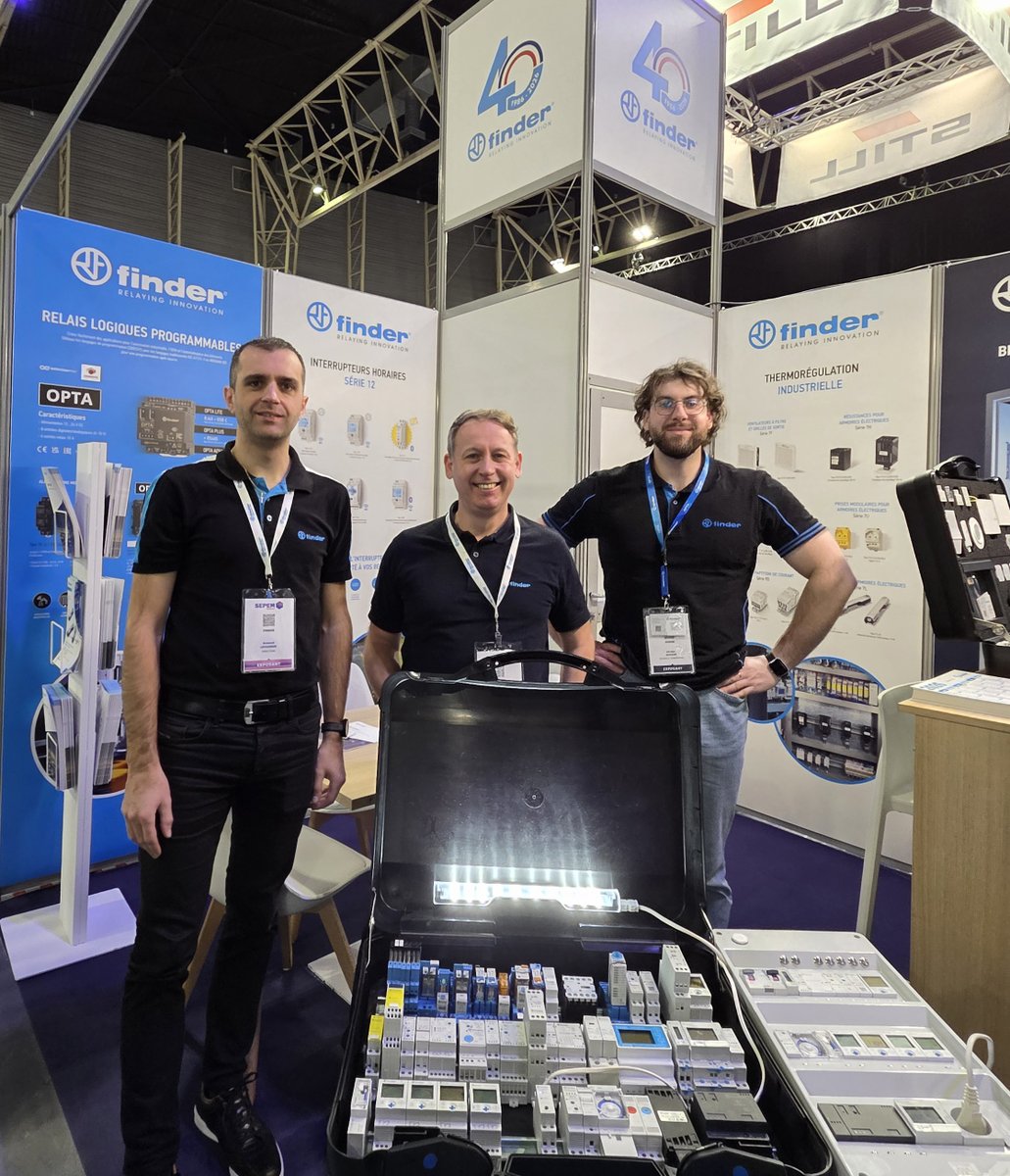 FinderFR's tweet photo. C'est parti pour le salon @sepemindustries  de Douai ! 🚀

Pendant 3 jours, notre équipe vous accueille pour vous présenter nos solutions industrielles, nos nouveautés et bien plus encore. ✅

Rendez-vous stand D26. 📌

#SEPEM #industrie https://t.co/VYWHWNNiKY