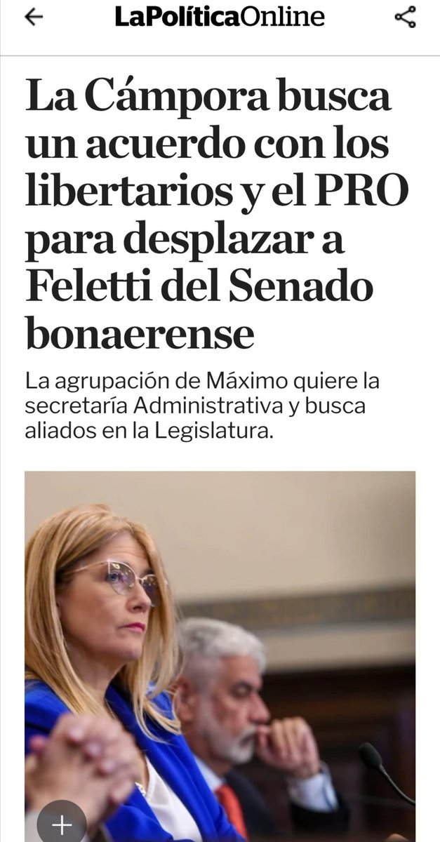 El cristinismo, entendiendo la política como el arte de sumar voluntades, de encontrar consensos, heredero de lo mejor de Perón... 

para destruir a un peronista.