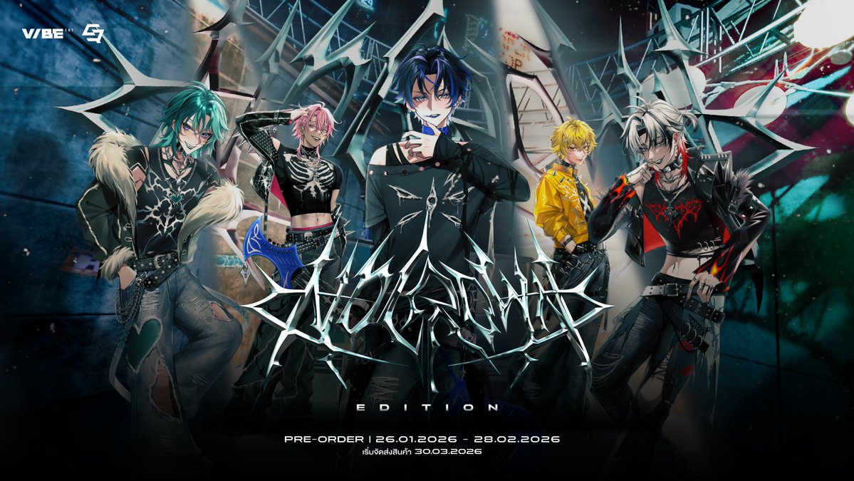 VibeENTofficial's tweet image. (QURSE NEW MERCHANDISE ARRIVAL)
NO CROWN EDITION

เปิดพรีออเดอร์วันนี้ 26.01.2026 ถึง 28.02.2026
เริ่มจัดส่ง: 30.03.2026

🛒สั่งซื้อที่นี่ forms.gle/foMoLhEmAS8AKQ…

-&amp;gt; Acrylic Standee (15 cm.)
-&amp;gt; Acrylic Keychain (5 cm.)
-&amp;gt; Acrylic Clear Card (7x10 cm.)
-&amp;gt; Badge Set (4.4x4.4 cm.)…