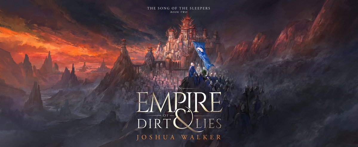 ⚔️ FIND THE KILLER. BREAK THE EMPIRE. STEAL THEIR SECRETS. ⚔️ 

Then you can go home.

AN EMPIRE OF DIRT &amp; LIES, the direct sequel to the bestselling AN EXILE OF WATER &amp; GOLD, coming this September, 2026. (1/3)