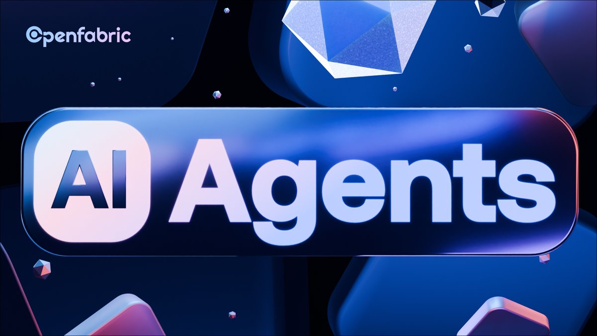openfabricai's tweet image. AI agents aren’t just chatbots with memory.

They require secure execution, coordination, and access to decentralized compute.

Openfabric provides the execution environment and protocol layer for agent-based systems to operate across distributed infrastructure.

Agents need…
