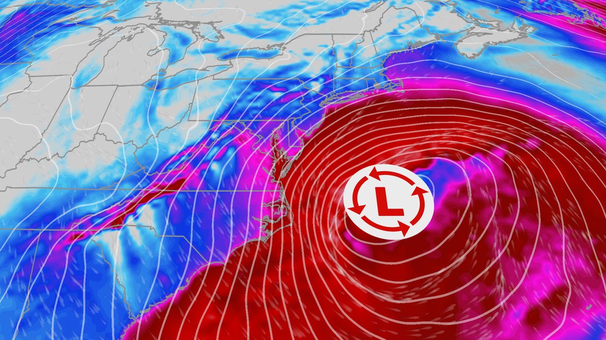 Chances are increasing for a storm with the potential for significant snow, gusty winds and  bitter cold air to develop and impact the East Coast this weekend. Here's the latest update. weather.com/storms/winter/…