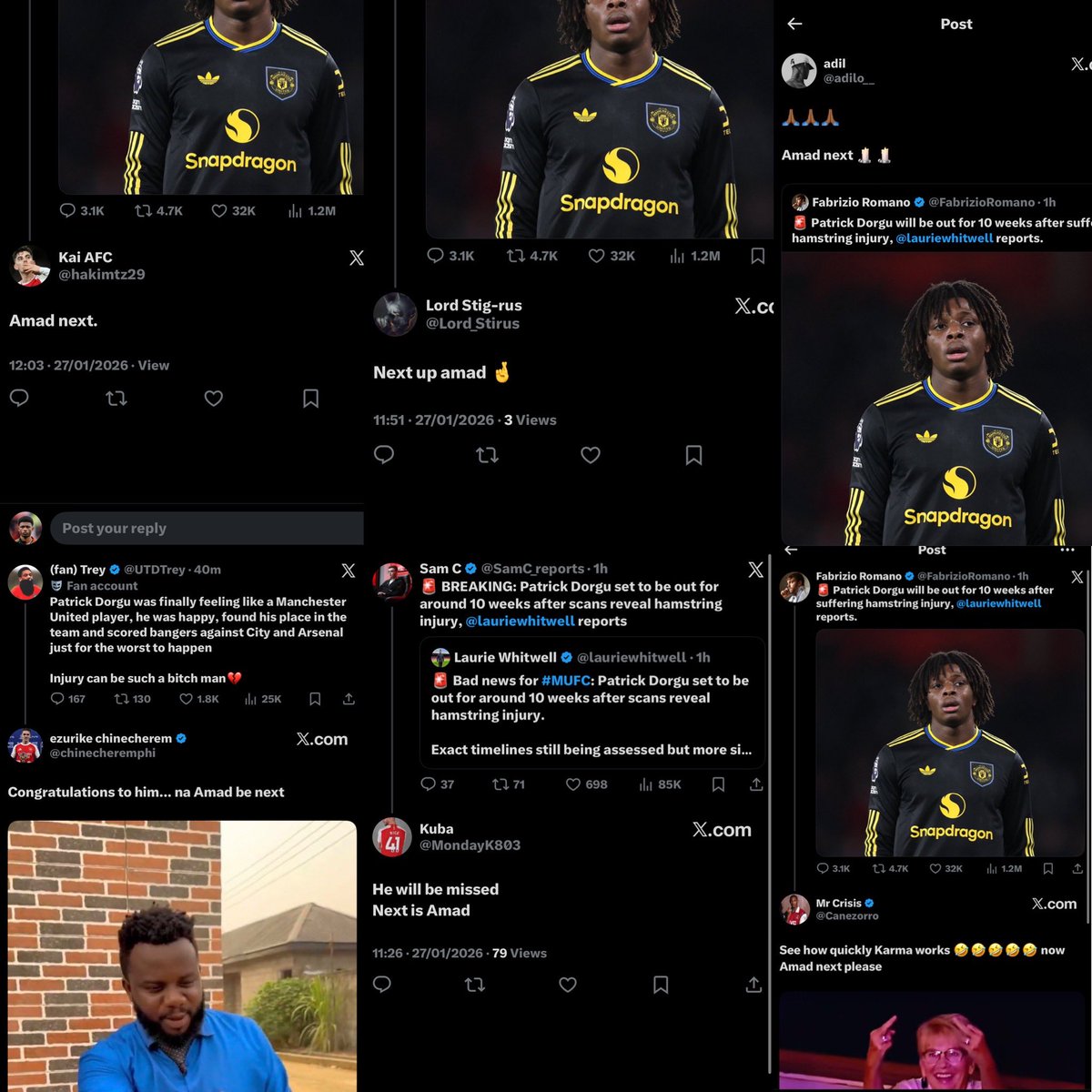 I’m crying look at the state of this Arsenal fanbase 😭😭😭😭😭😭🙂‍↕️🙂‍↕️🙂‍↕️