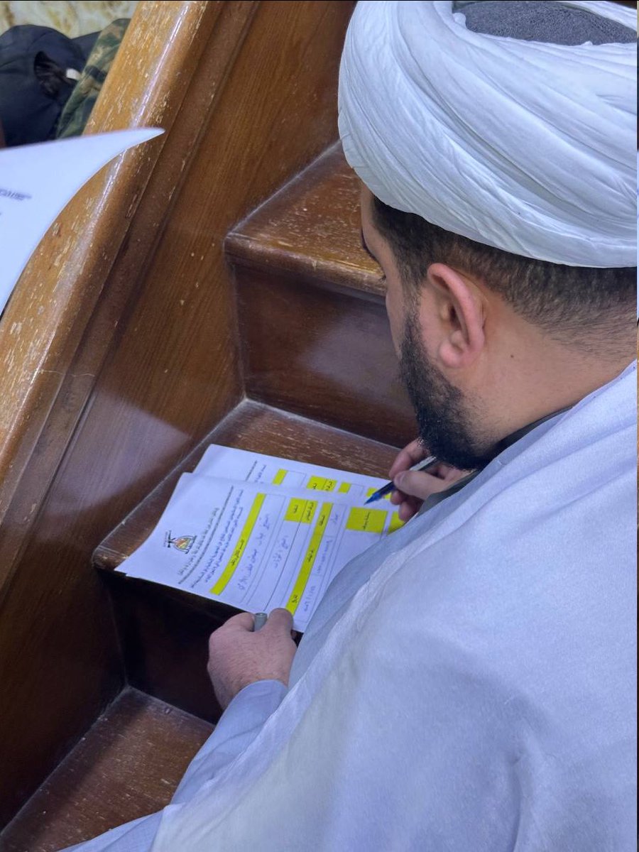 من قلب بغداد.. رسالة "الوفاء بالعهد" تُكتب الآن في مراكز التطوع.

تلبيةً لنداء الحاج #أبو_حسين_الحميداوي، يتسابق الغيارى لتسجيل أسمائهم في قوائم الفداء، مؤكدين أن الدفاع عن الجمهورية الإسلامية هو دفاع عن كرامة الأمة بأكملها.

#مع_إيران_نواجه_العدوان