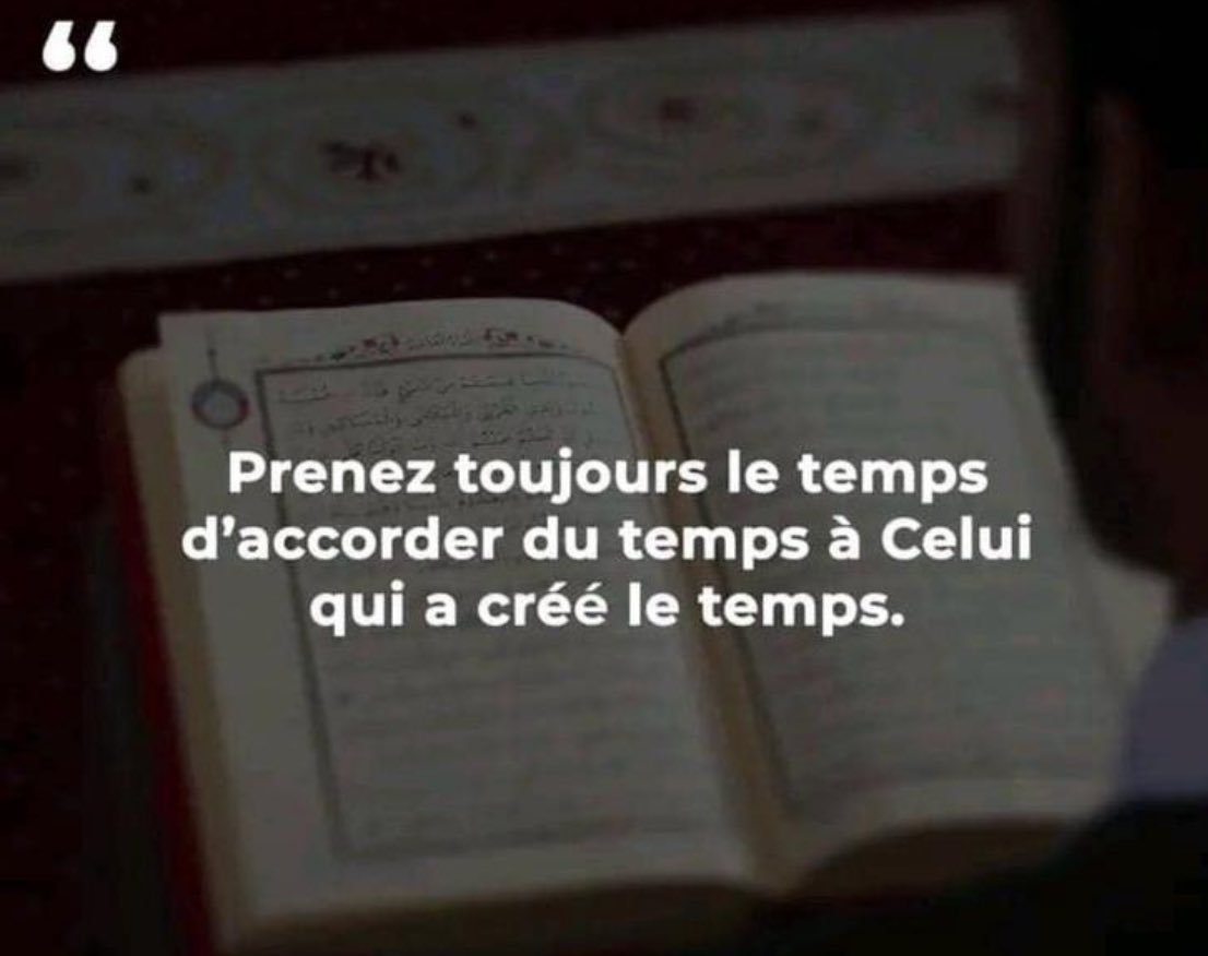 Accordez votre temps à Dieu