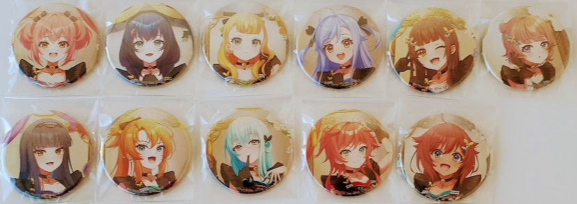 ✨グッズ情報✨ ユメステのオンラインくじは本日23:59まで✨ 缶バッジ