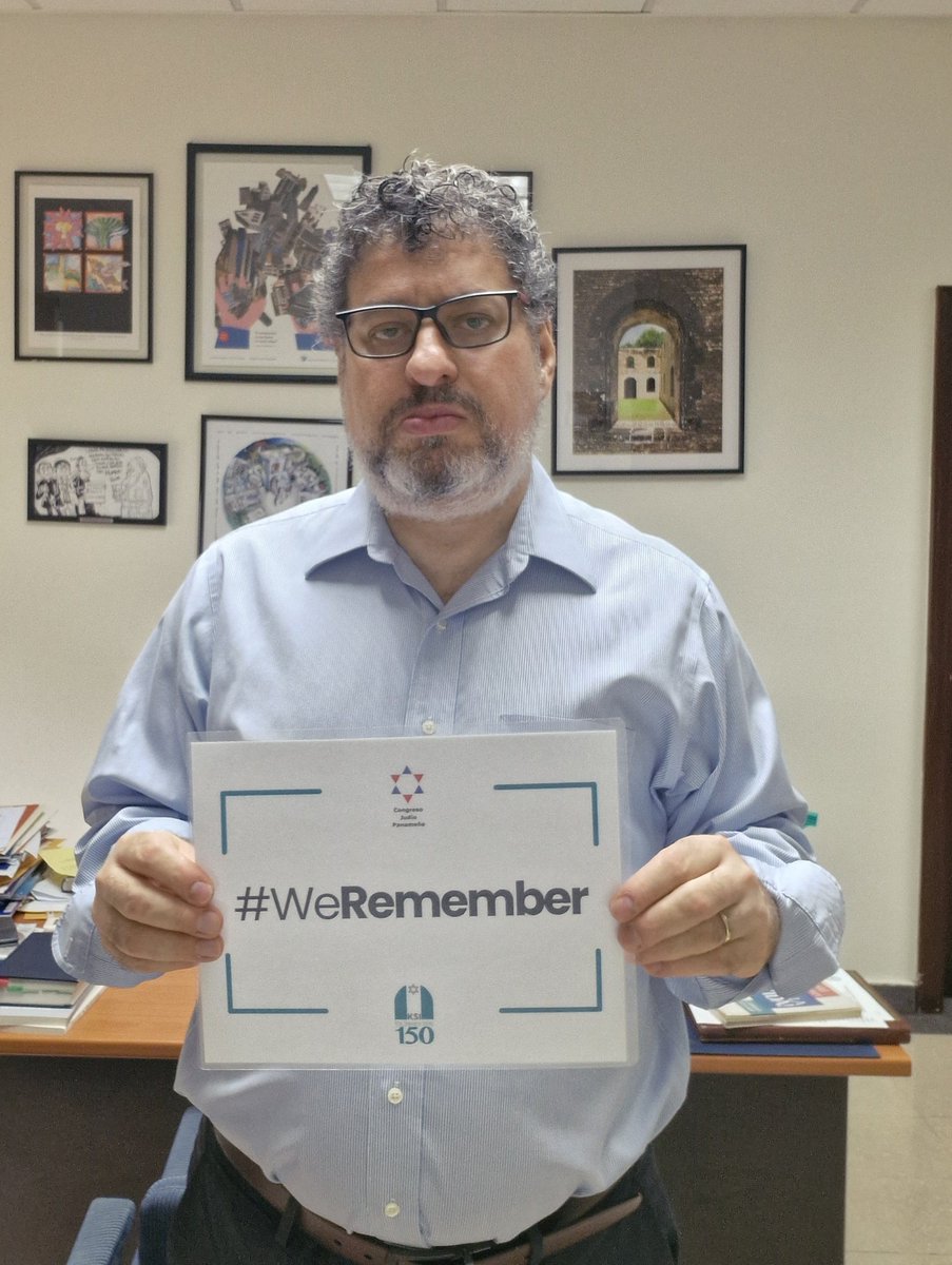 Desde Panamá nos sumamos a la campaña del Día Internacional en Memoria de las Víctimas del Holocausto #HolocaustMemorialDay 

#WeRemember  
#Recordemos #NuncaMas 

Hoy más que nunca combatiendo el antisemitismo y el antisionismo

<a href="/WorldJewishCong/">World Jewish Congress</a>
<a href="/CongresoJudio/">Congreso Judío Latinoamericano</a>
<a href="/KolShearith/">Kol Shearith Israel</a>