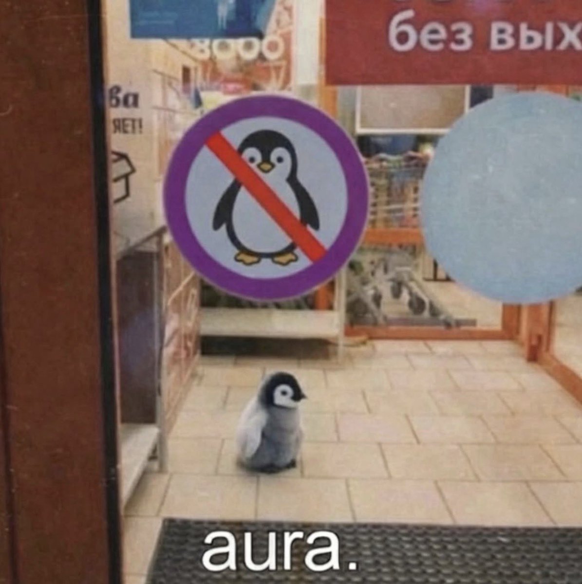 memechaotic's tweet image. Aura.