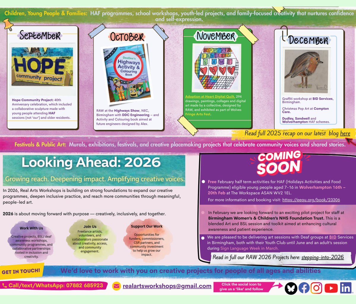 Real Arts Workshops tweet media