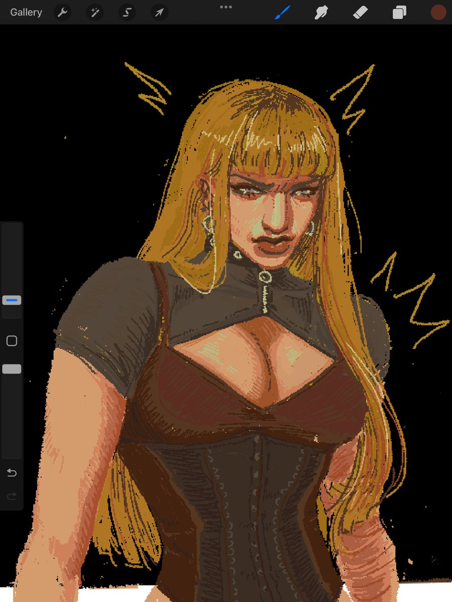 I may or may not finish her #Magik