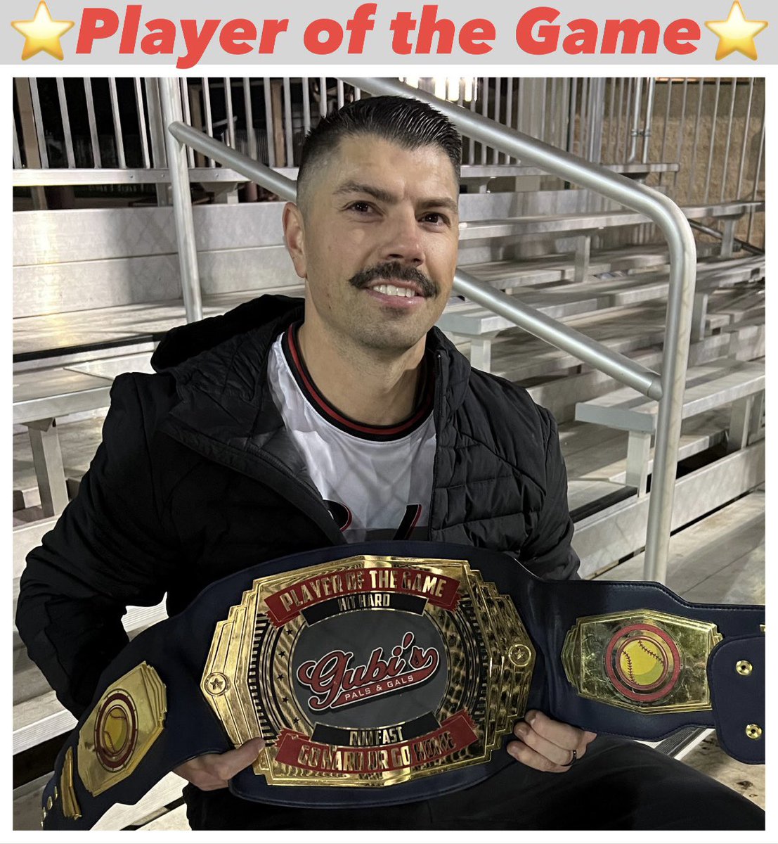 Last night <a href="/Markgubicza/">Mark Gubicza</a> Pals &amp; Gals came out swinging with🔥&amp; fueling that🔥&amp; leading the way was ALL⭐️Bree who was 3/4 &amp; absolutely lights out at 2nd base making plays, along w ALL⭐️John who dislocated his pinky but refused to come out &amp; kept playing &amp; was 3/4! LFG🇺🇸🏟️🥎💪🏼🍺