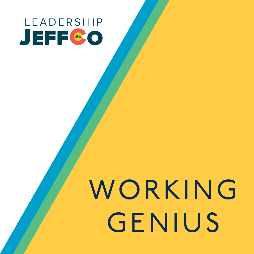 LeadershipJeff1's tweet photo. What is your working genius?

Transform your organization and the wider community by investing in a Working Genius workshop with Leadership JeffCo. Book your 2 or 4-hour workshop by emailing tyson@jeffcoedc.org. https://t.co/cJH50TvwKR
