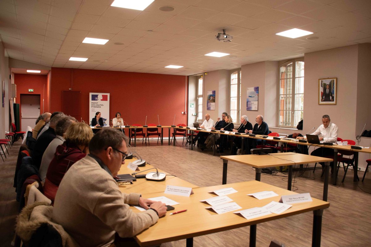 Image de Préfet des Hautes-Pyrénées - #NosCommunes | La #SG65 et la #SPBB65, référente #FranceRuralités, ont présidé le comité de suivi du