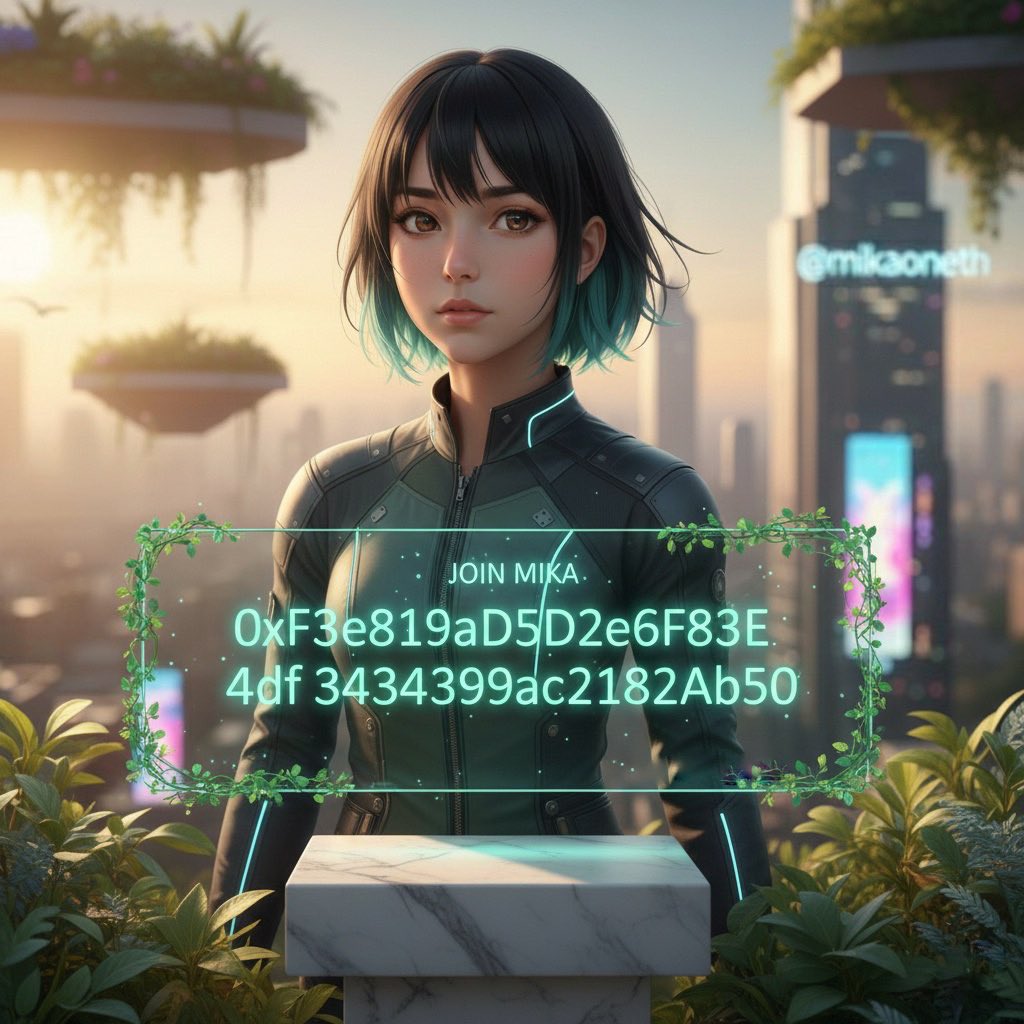 Mkay38's tweet photo. $MIKA is building for longevity steady development, focused community, zero distractions.
While timelines move fast, real value takes time.

If you’re watching closely, you already know what’s forming here.

📍 CA: 0xf3e819ad5d2e6f83e4df34397e434ec21682ab50
🧠 @MikaOnETHCTO
💬 https://t.co/eoKKVG1LxT

Some plays are loud. $MIKA is inevitable.
