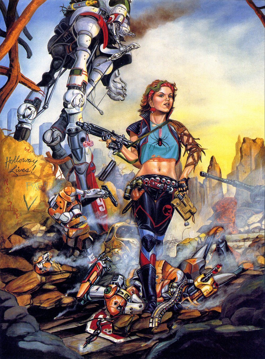 cimerians's tweet image. Battletech - Jim Holloway
#FASA #Battletech