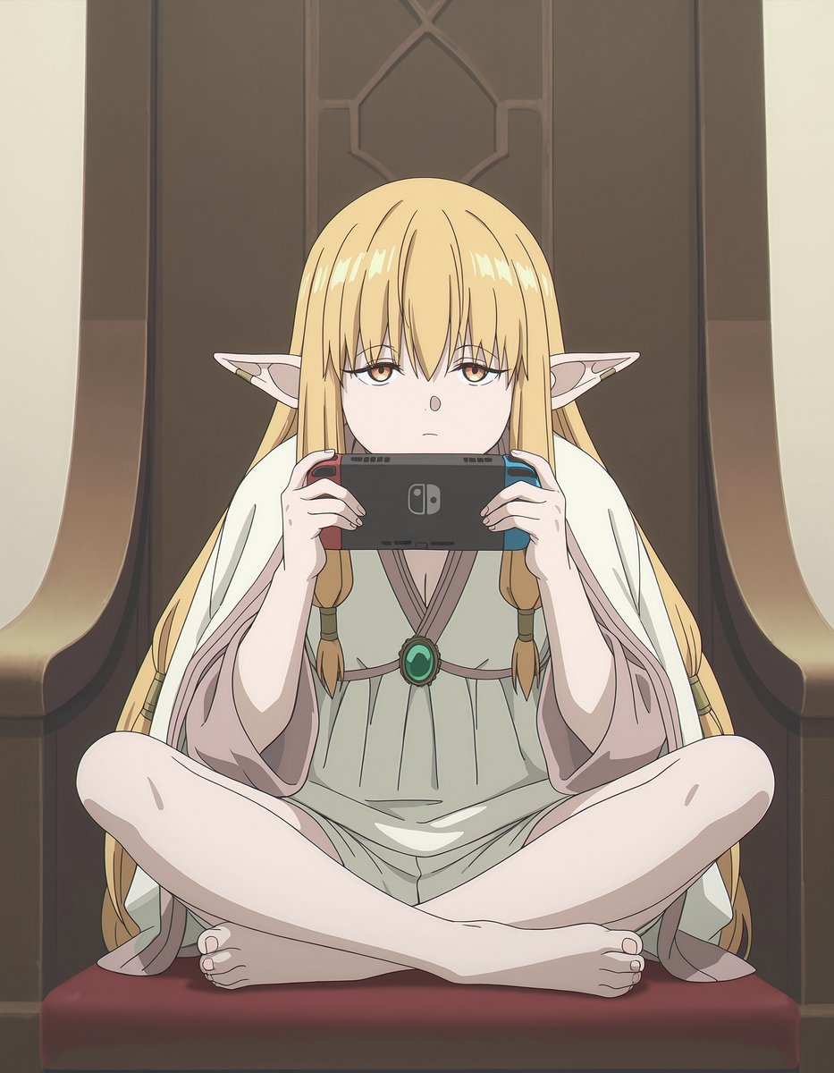 picowan11's tweet image. ネットしか友人のいないゼーリエ