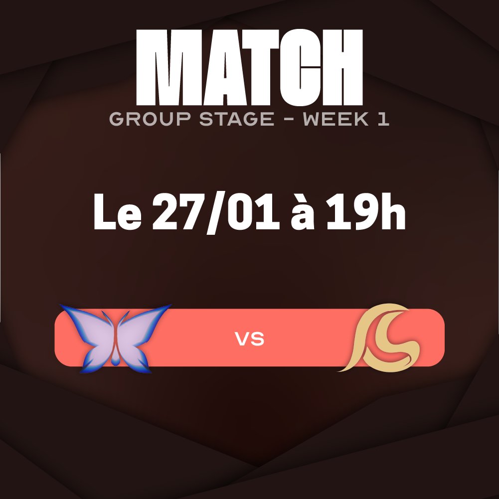 💥Group Stage - Match 1 | Groupe B💥

EVOLVERS VS Golden Snitch

Le premier match, qui nous servira de match d'ouverture, se déroule ce soir à 20h30 !
Les deux équipes casteront leur match sur leurs chaînes respectives !