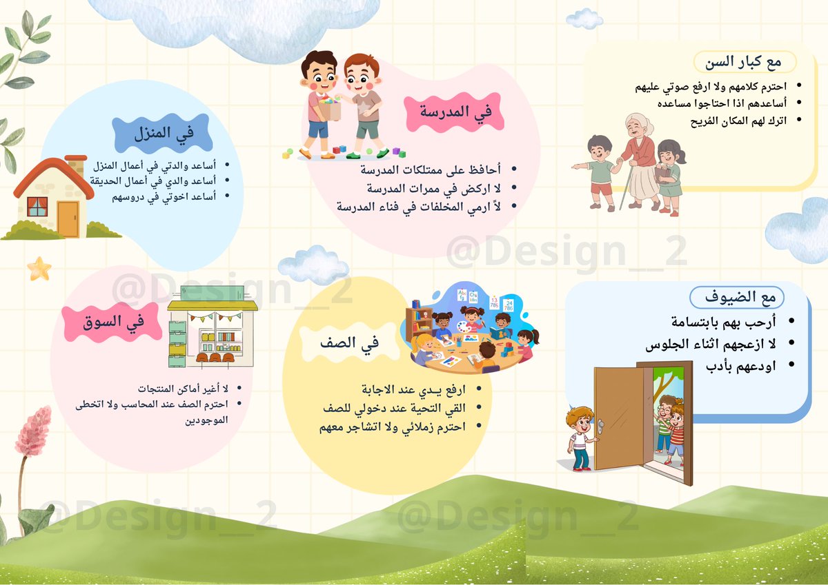 Design__2's tweet image. #تجمع_فنانيين13
تصميم مطوية ✨