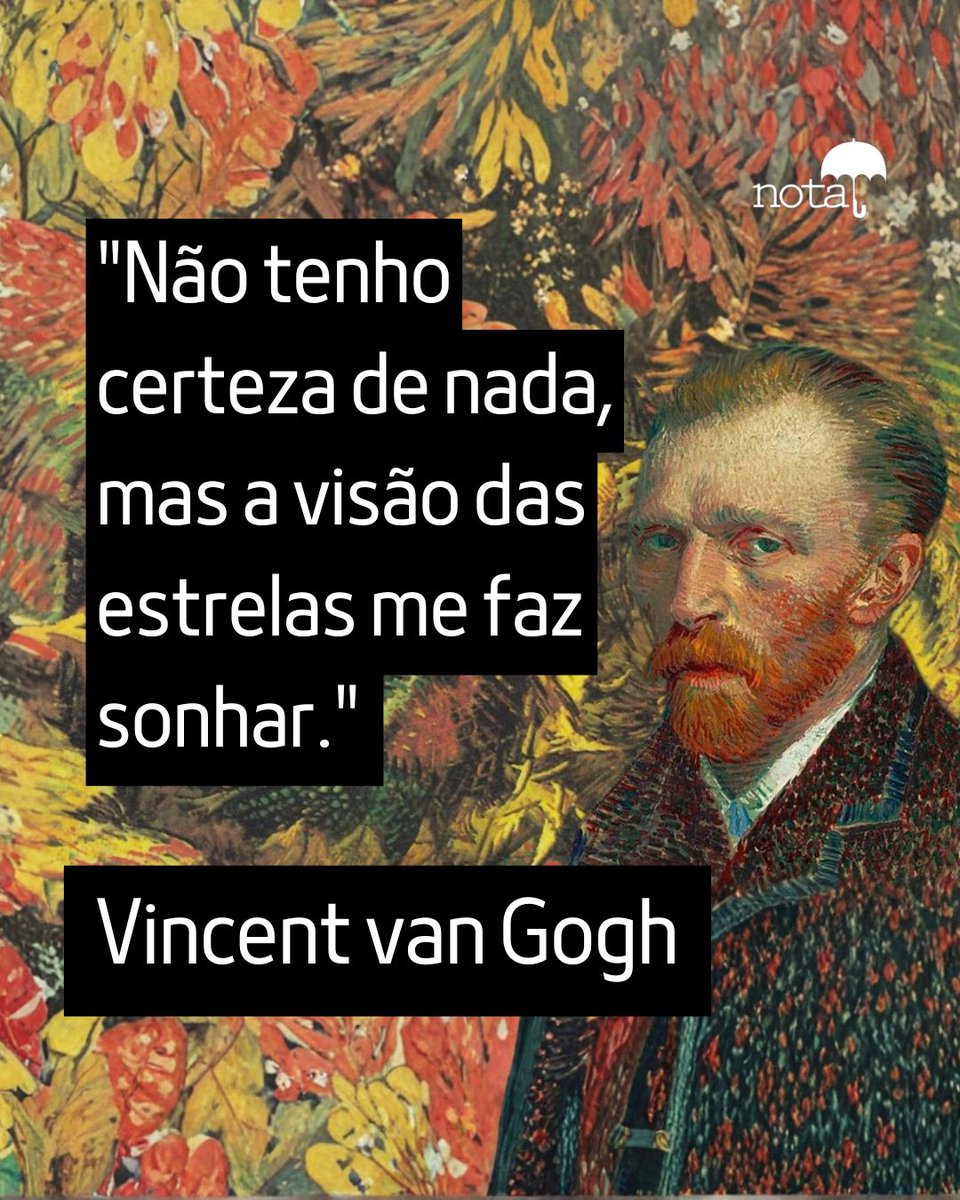 jornalnota's tweet photo. Van Gogh, nas suas Cartas a Theo, seu irmão ❤️ https://t.co/uBfkR67oAd