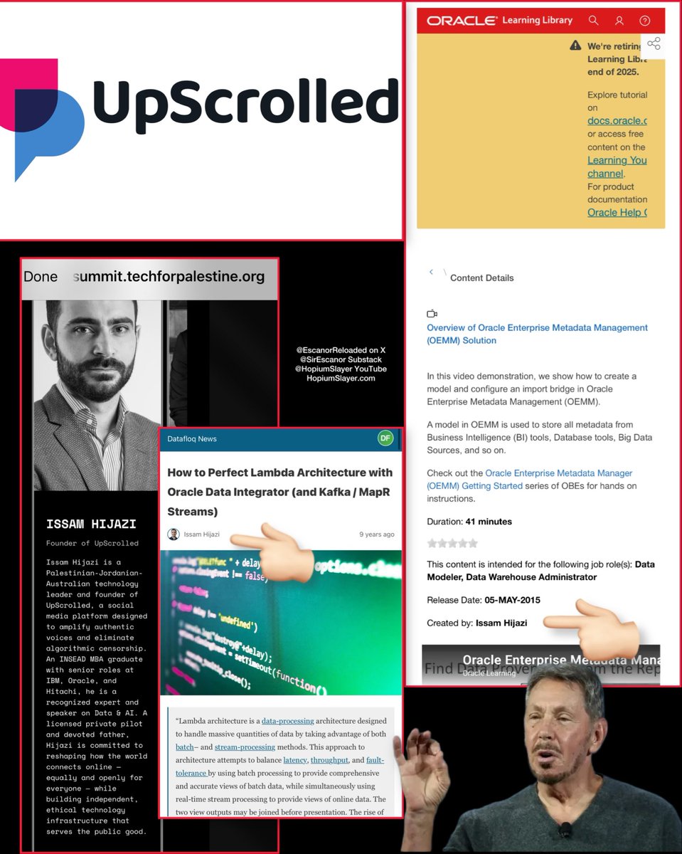 So about UpScrolled…

Is it a coincidence that it starts popping off right as:
•TikTok starts acting weird and censoring keywords like “Epstein”
•WhatsApp gets caught again in privacy and data trust drama ?

And then you look at the founder: 
Issam Hijazi, a