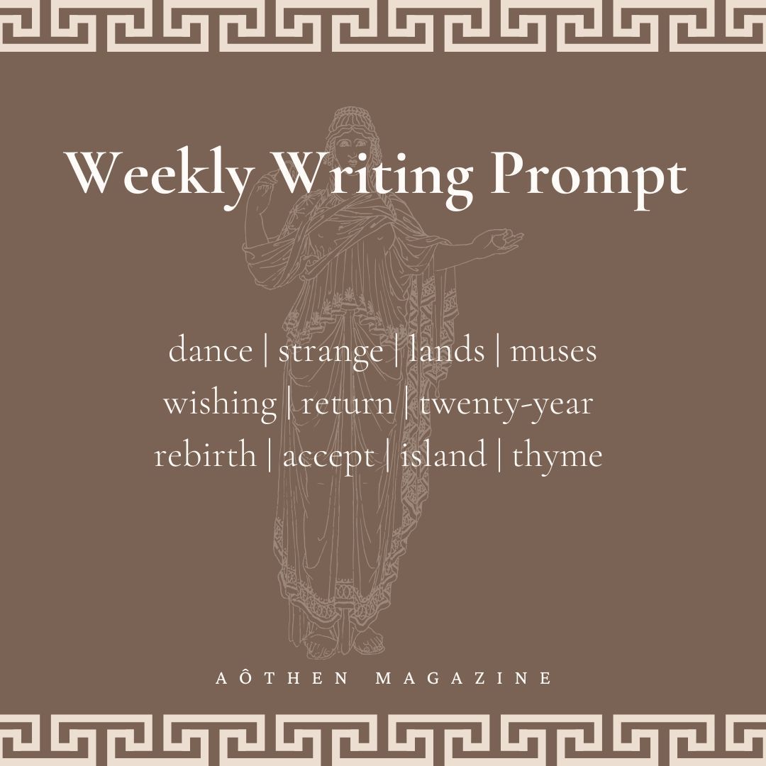 AothenMagazine's tweet image. It's our last weekly #writingprompt of January! If you haven't participated yet, then now is your time to shine. 💫  Use the following words to write a short poem (or story!) and share it with us in the replies or tags. We can't wait to read it! 🤎 
-
-
-
#poetry #writing