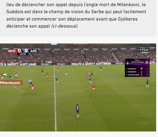 _Dan_Perez_'s tweet photo. 👏Félicitations @Vrdfr_ pour cette analyse approfondie des difficultés de Gyokeres. Ça parle technique de duels, complexité des appels de balle et d'autres choses. Du sérieux, du fond, du foot. 

https://t.co/LFbakXF2VE https://t.co/VRzutH6qLB