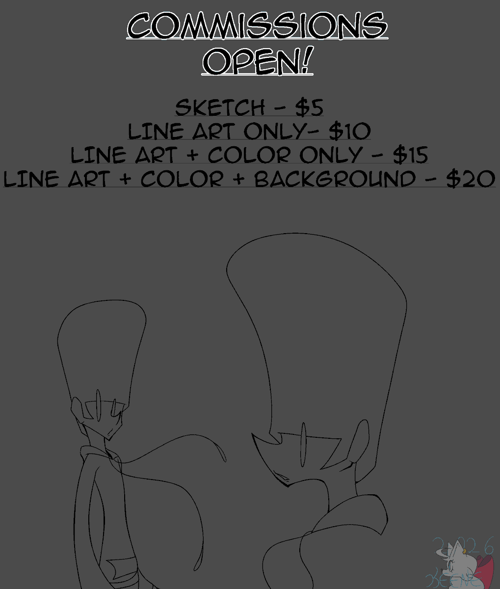 Keene362690's tweet photo. This will be a pinned post referring to the fact that I have now finally opened up Art Commissions (The reason for why I even made this account)
 
The prices for each kind of drawing I can do for you is stated in the drawings down below.
 
 Check the replies for more details⬇️ https://t.co/DUz4JqpjgN