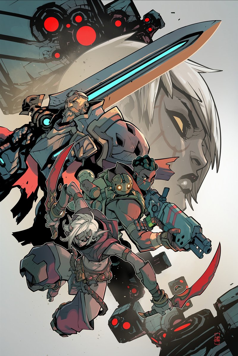 Wayfinder is free-to-play this week 🔥
I worked on the cinematic storyboards, and the universe was so inspiring that we even imagined what a Wayfinder comic could look like.
Here are two fictional covers I made back then — perfect time to jump in and try the game! <a href="/playwayfinder/">Wayfinder</a>