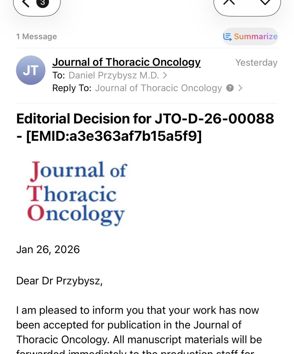 Daniel Przybysz M.D. tweet media