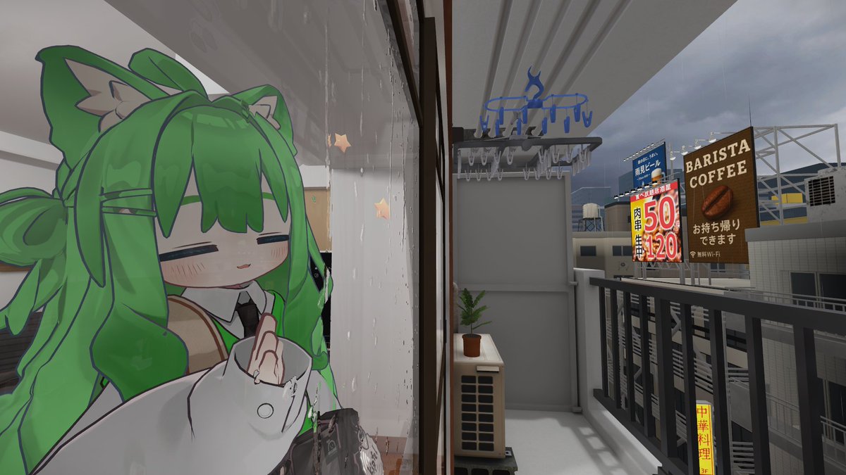 hirokunboy's tweet image. 雨の日は部屋に籠もる(なお晴れでも引きこもりの模様)