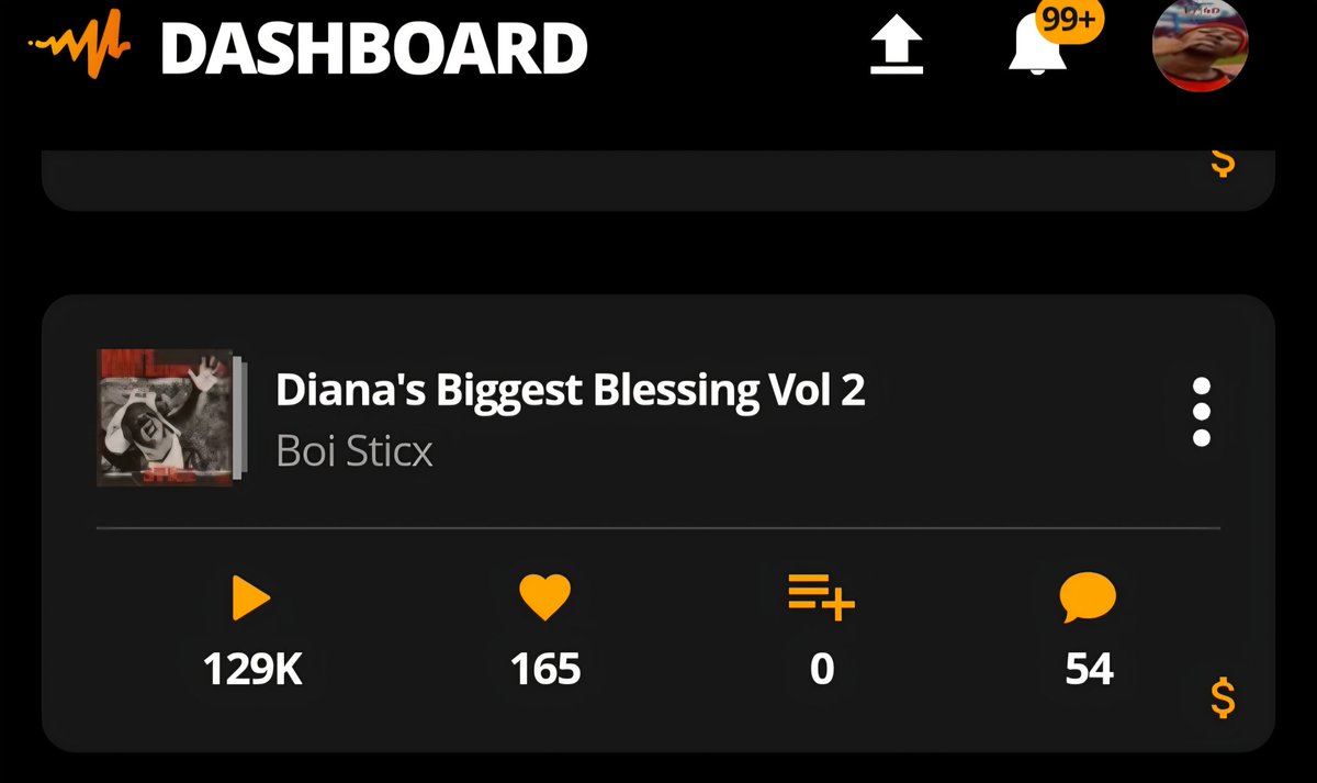 Diana’s Biggest Blessing dropped February 1, 2025, and together with Volume 2, the album has racked up close to 230,000 streams on Audiomack — and counting 🚀