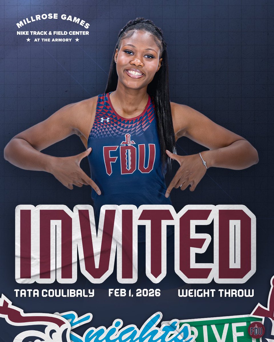 FDU Cross Country / Track and Field tweet media
