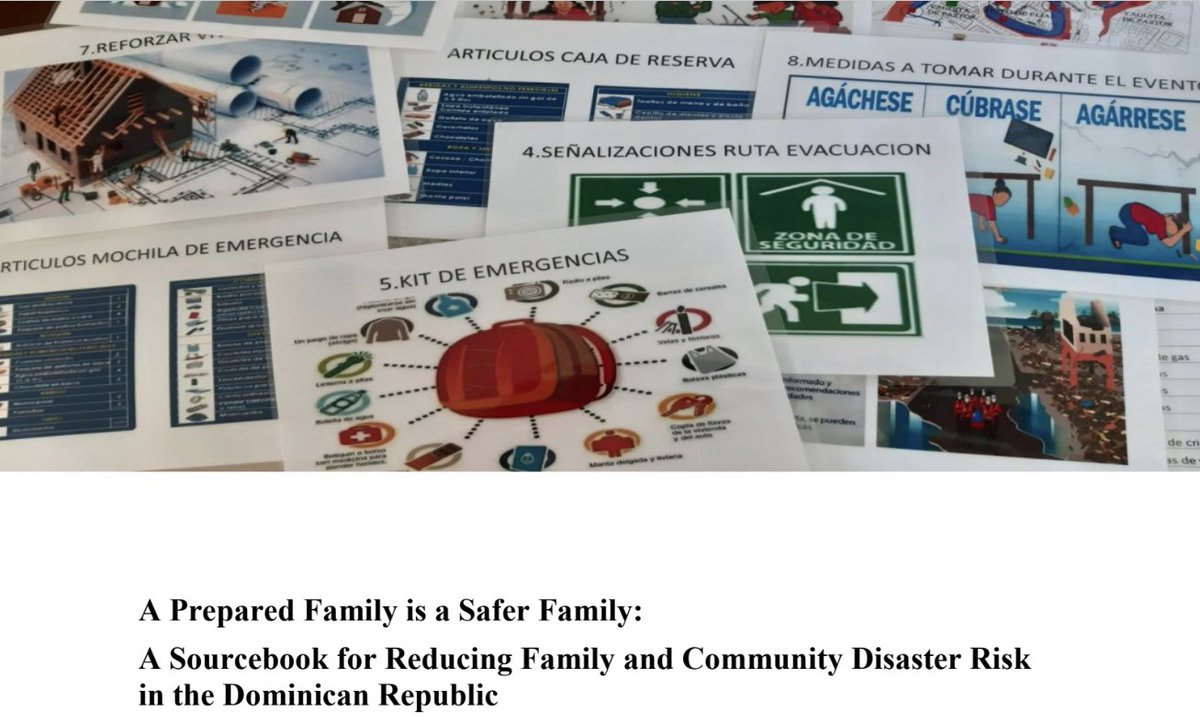 geosafety's tweet photo. We are excited to share GHI's new Disaster Preparedness Sourcebooks for Haiti and the Dominican Republic! Download here: https://t.co/rchpvf2mT9 https://t.co/RfTdaaxPZy
