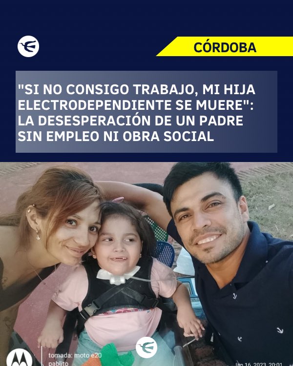 En algunas empresas mediáticas de Córdoba decidieron no darle espacio a este caso porque "el papá es conflictivo, entre otras problemáticas".
Pues, les importó nada la salud de Morena, quien requiere asistencia 24/7 no sólo de su padre y madre.
Condenaron al papa. Y a la nena.
