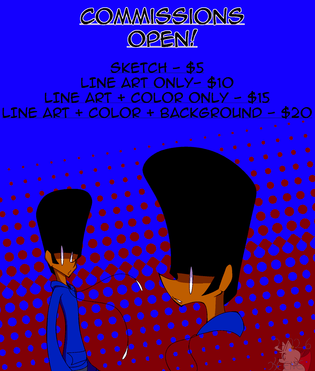 Keene362690's tweet photo. This will be a pinned post referring to the fact that I have now finally opened up Art Commissions (The reason for why I even made this account)
 
The prices for each kind of drawing I can do for you is stated in the drawings down below.
 
 Check the replies for more details⬇️ https://t.co/DUz4JqpjgN