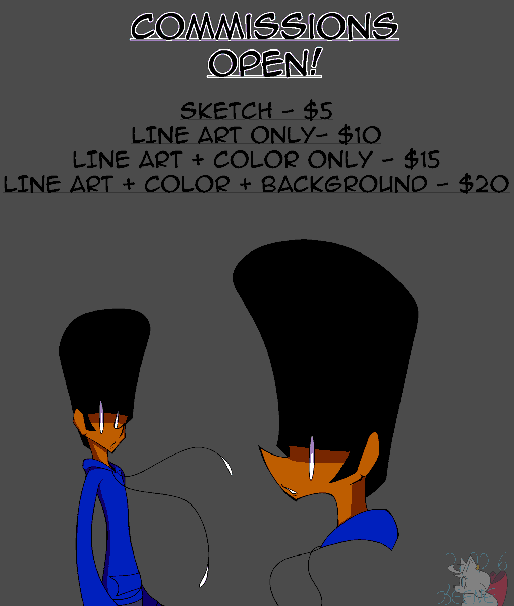 Keene362690's tweet photo. This will be a pinned post referring to the fact that I have now finally opened up Art Commissions (The reason for why I even made this account)
 
The prices for each kind of drawing I can do for you is stated in the drawings down below.
 
 Check the replies for more details⬇️ https://t.co/DUz4JqpjgN