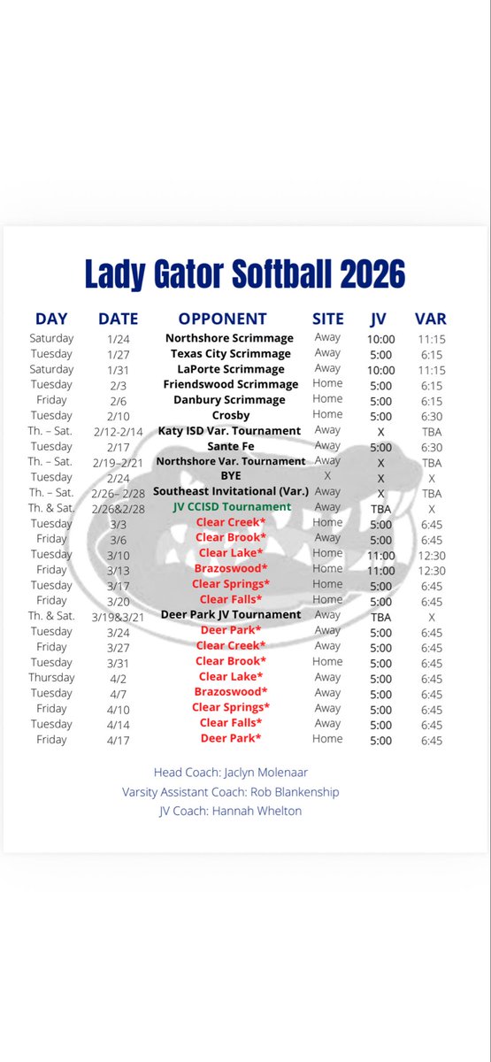 Dickinson Lady Gator Softball tweet media