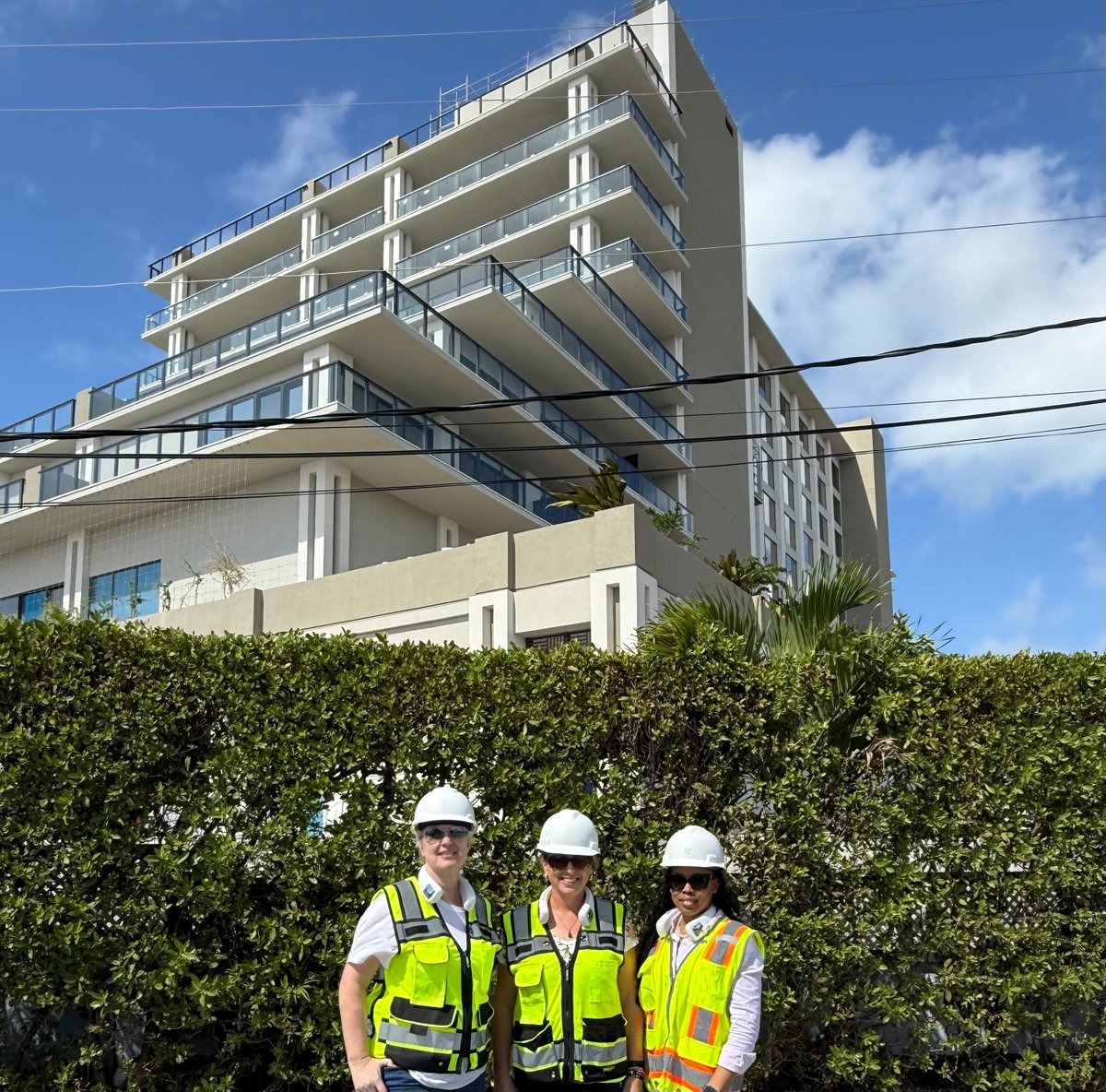 Hard hats on and steel-toed shoes ready, #TeamTower went behind the scenes last week at the Grand Hyatt Cayman Islands for a sneak peek at a model guest suite, along with the meeting and ballroom spaces as construction continues.

We’ll be keeping a close eye on this one.