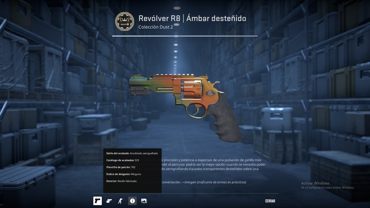 🪖 R8 Revolver Amber Fade (Max Fade)

High amber coverage with a higher demand.

✅ Current best pattern: #763

Strong color balance, clean fade, and one of the safest patterns to hold in CS2 🔥