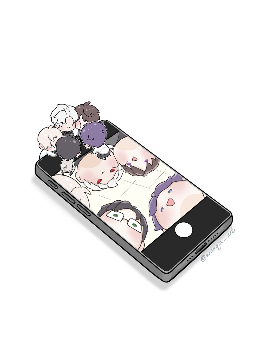 wanqinart's tweet image. #LoveandDeepspace #Xavier #Zayne #Rafayel #Sylus #Caleb