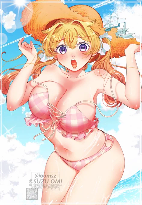 # くそ寒いので水着を貼る