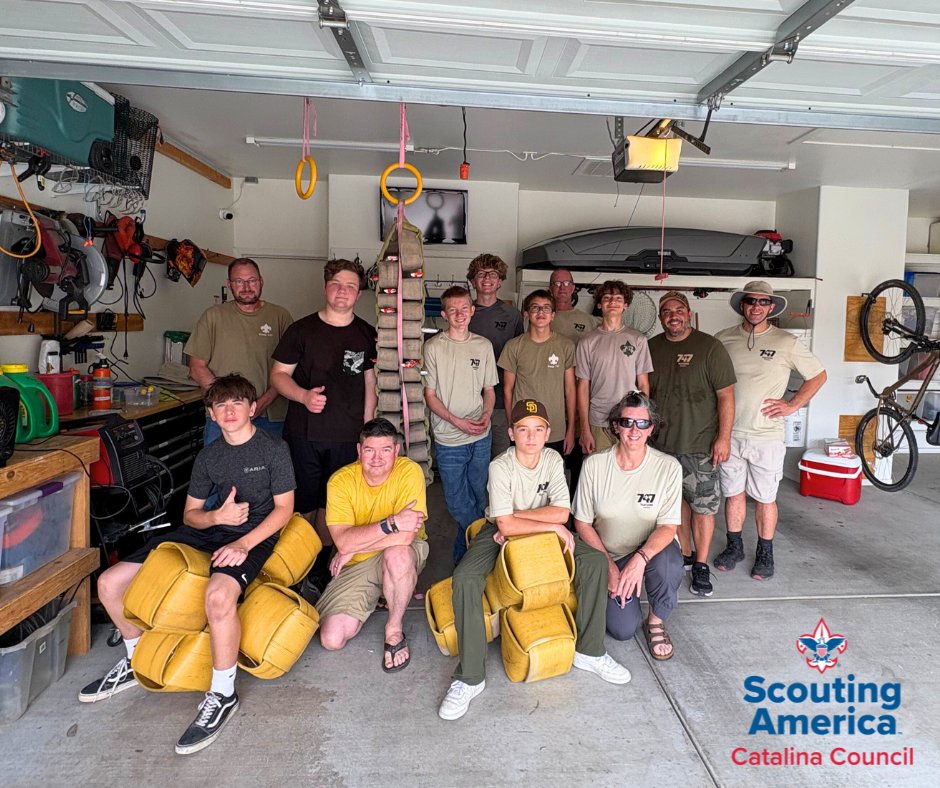 catalinacouncil's tweet image. Eagle Scout Project Spotlight: Roger Sisterman, Troop 747
Roger built a hay storage shed and created elephant toys from recycled fire hoses to support animal care at Reid Park Zoo.
Celebrate our Eagle Scouts:
👉 catalinacouncil.org/support/eagle-…

#EagleScout #Scouting #LeadershipInAction