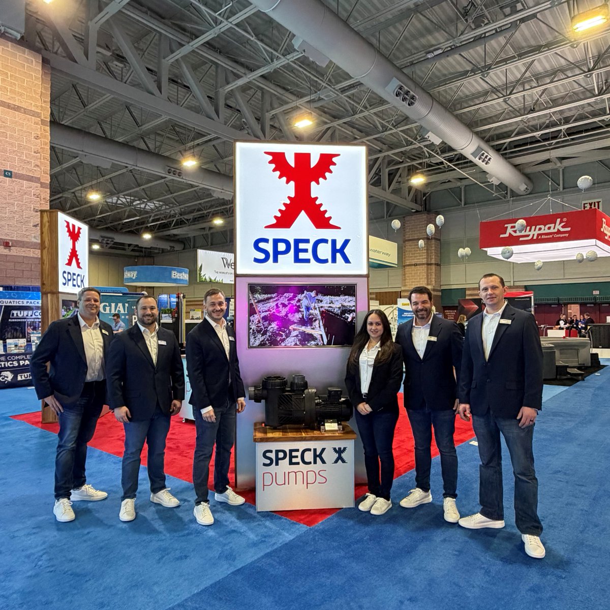 We're so excited to meet you at the Pool &amp; Spa Show! Come visit us at booth 1531, chat with our friendly team, and explore some amazing products. Check out our new and improved model 94 with up to 220 GPM @ 60 TDH perfect for high-head applications. 
See you there!