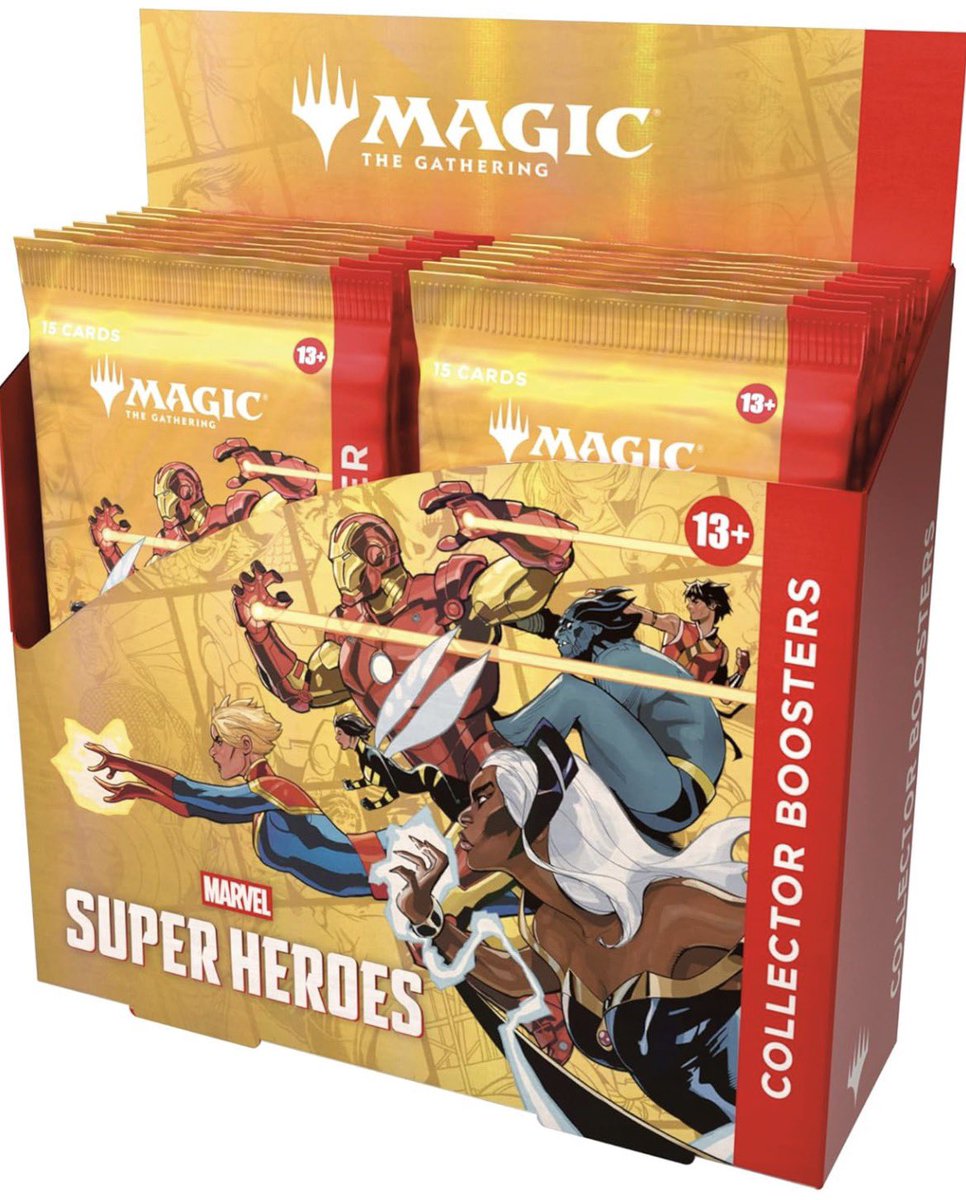 Pre-Order Now: MTG Marvel Super Heroes Collector Booster Box at Amazon#ad https://t.co/KWqYOJOsCq Pre-Order Now: MTG Marvel Super Heroes Collector Booster Box at Amazon#ad https://t.co/KWqYOJOsCq