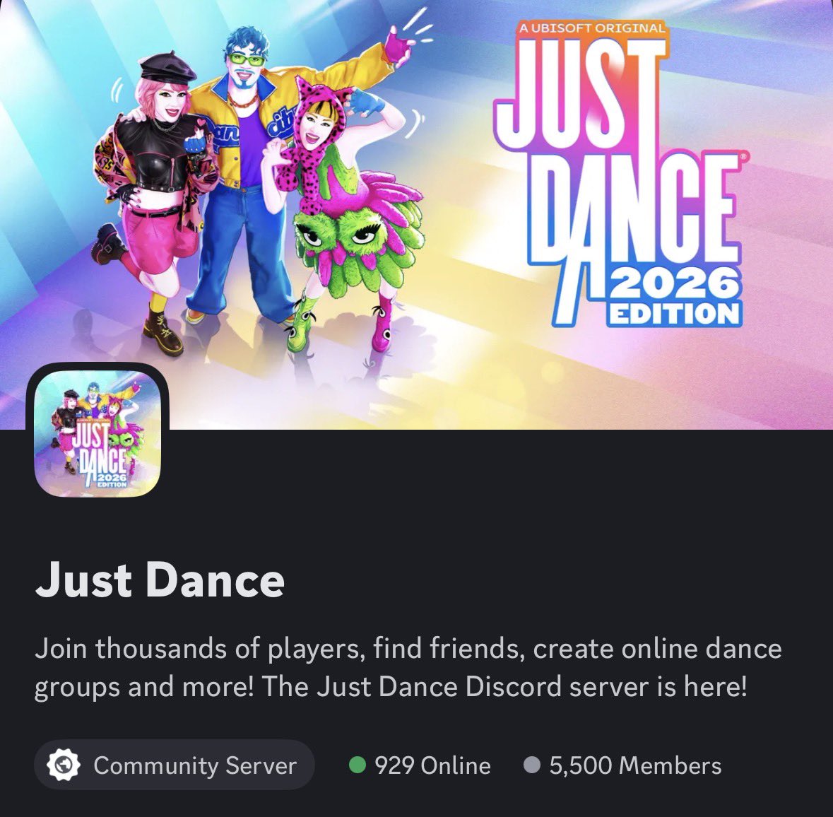 Just Dance 2026 Edition tweet media
