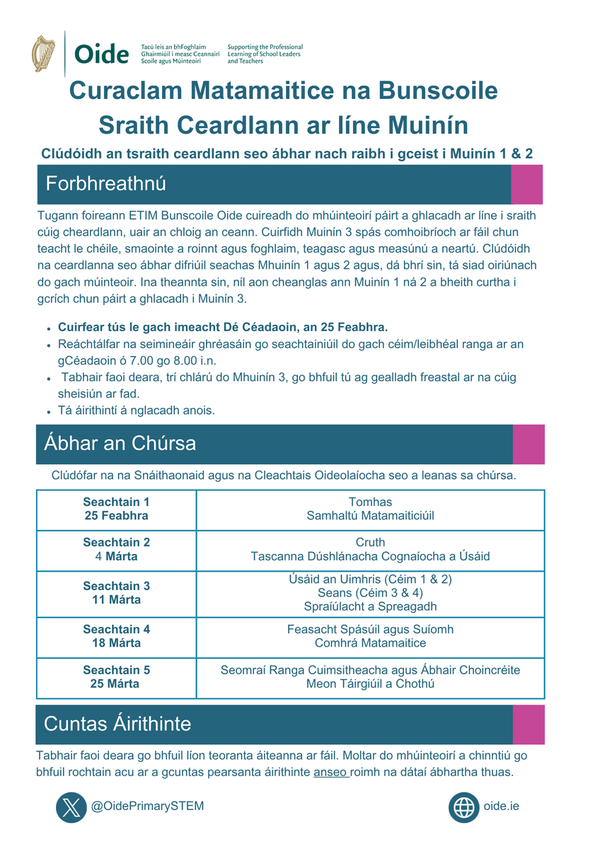 Oide Primary STEM tweet media